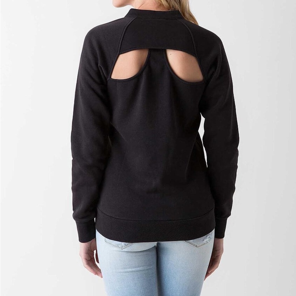 RVCA Black Fleece-Lined Jacket - Picture 2 of 5